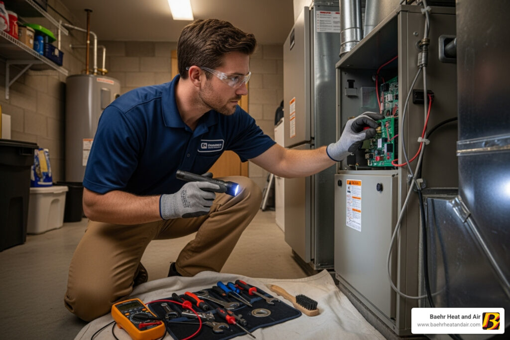 furnace repair grass valley
